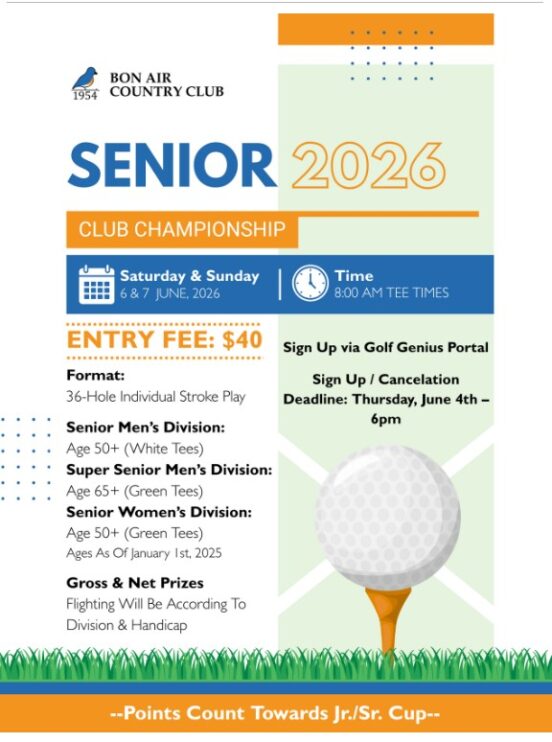Senior Championship 2026