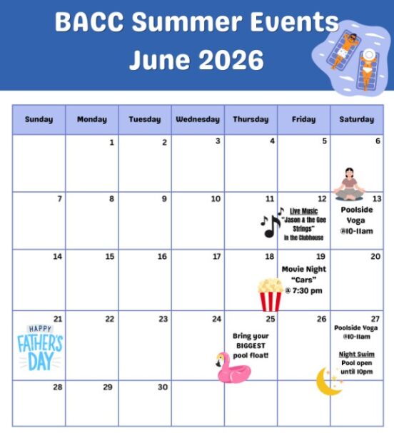 Summer Events June 2026