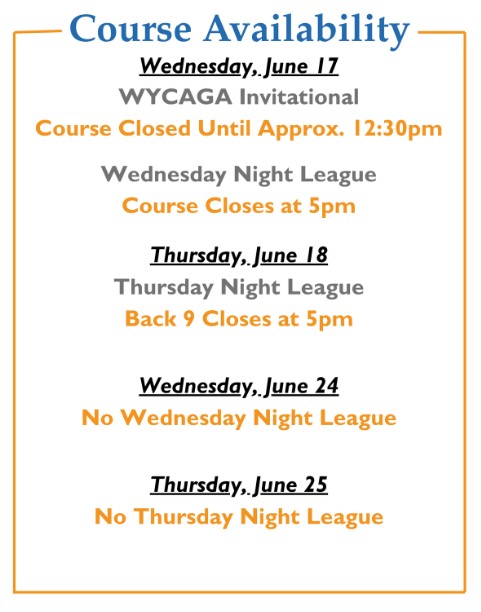Course Availability 20260616