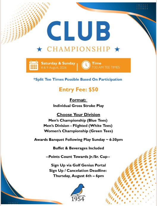 Club Championship 2026