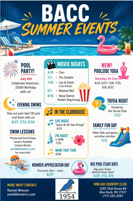 Summer Events 2026rev