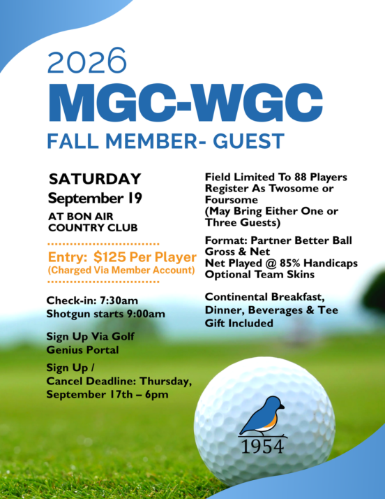 Fall Member Guest 2026